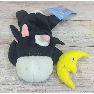 Stuffins Fairy Tale Friends Plush Cow Jumped Over The Moon Stuffed Animal 9" New